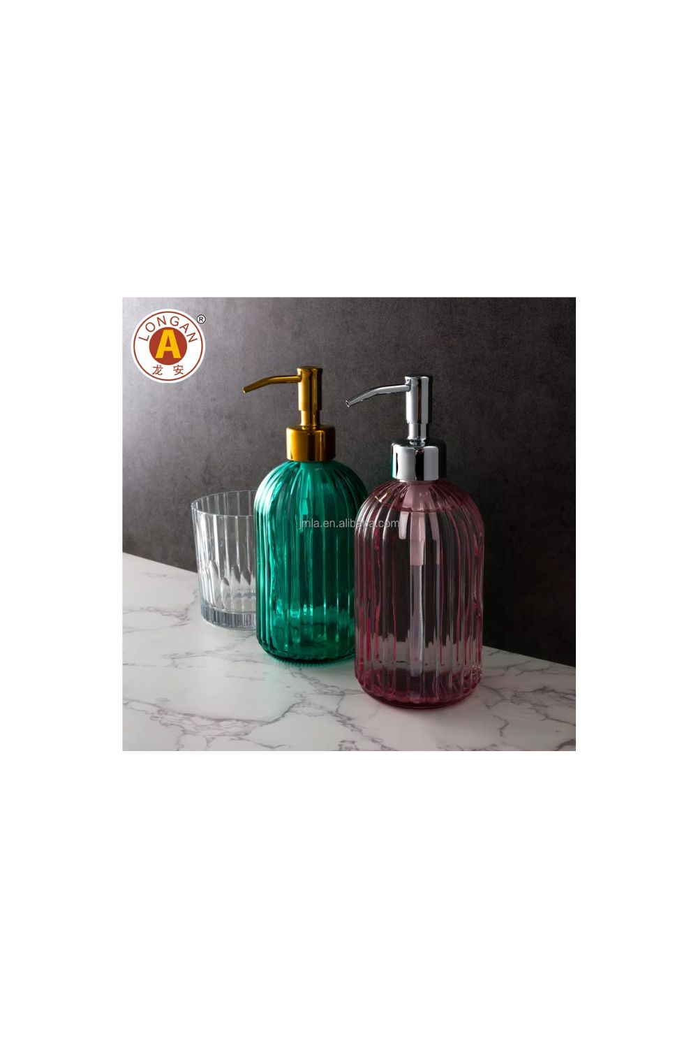 Distributeur de savon en verre 420 ml