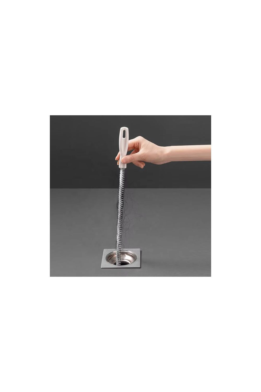 Brosse Déboucheur de Cheveux pour Canalisations – 45 cm