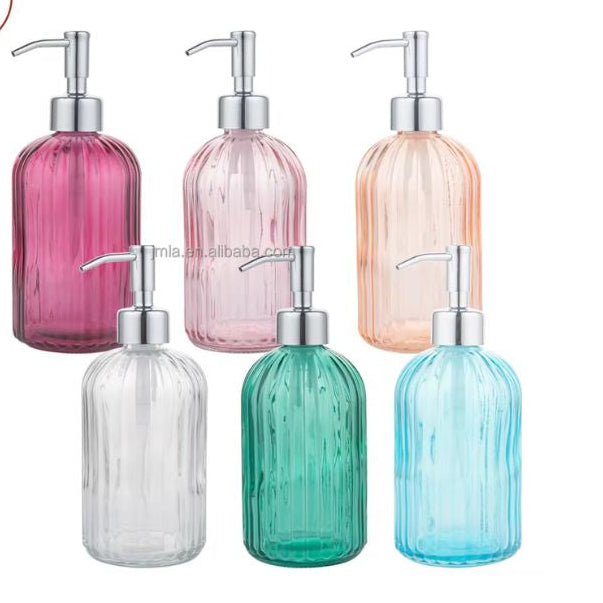Distributeur de savon en verre 420 ml