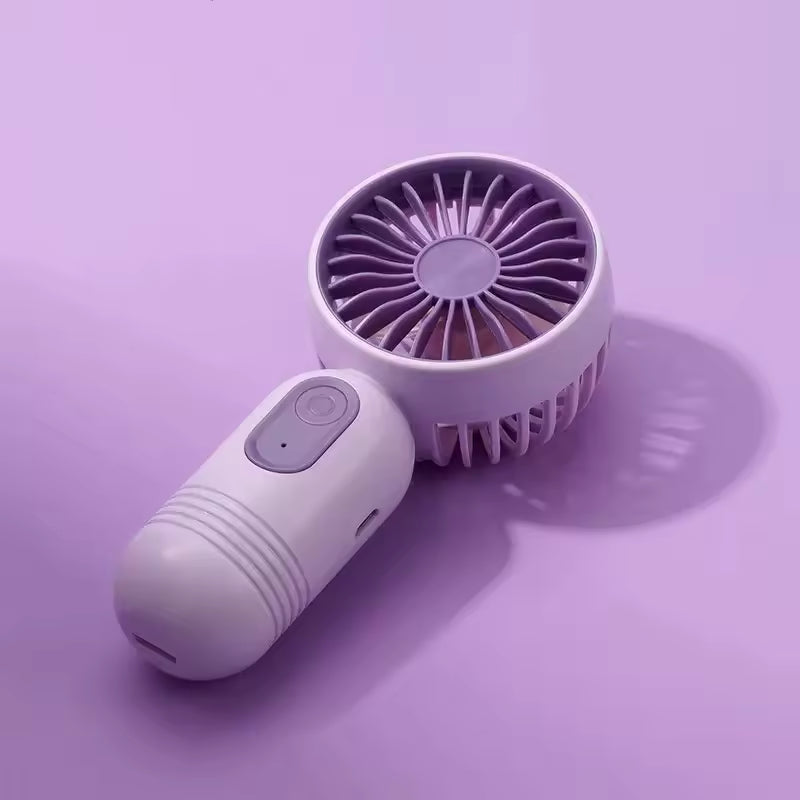Ventilateur Portable de Poche USB Rechargeable – 3 Vitesses